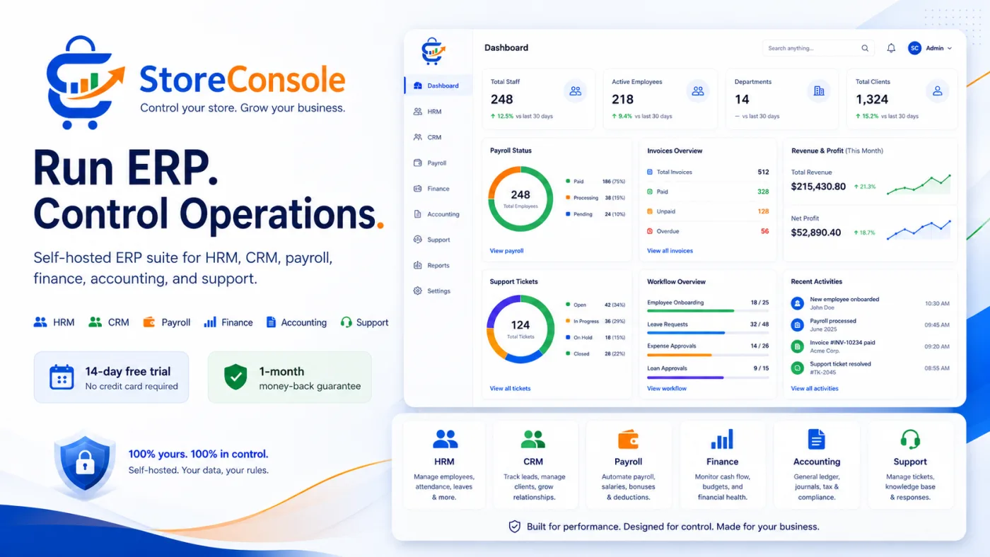 Procurement operating inside Store Console